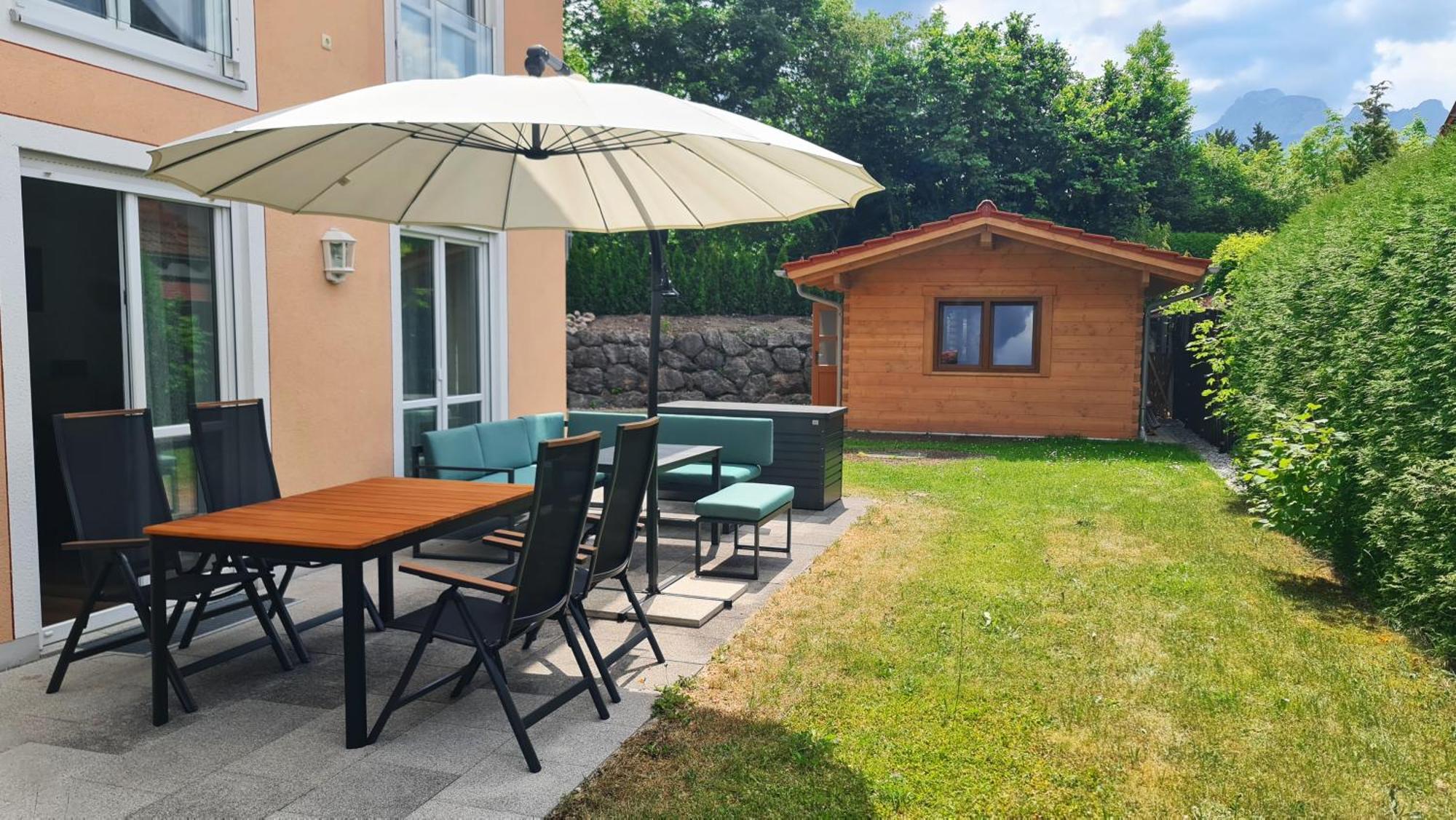 Alpina Sonnen-Appartements Fuessen Incl Xl-Sonnen-Terrasse & Koenigscard Exteriér fotografie